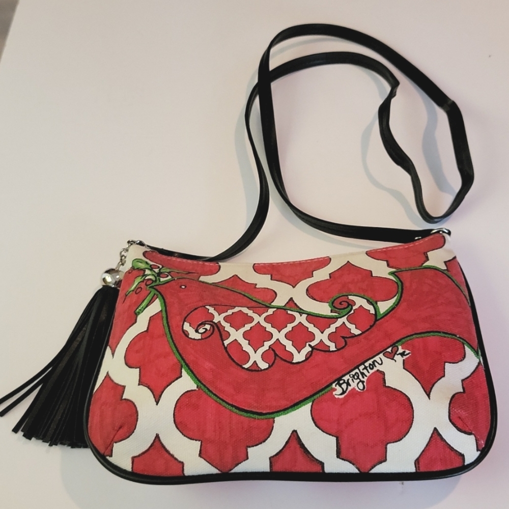 BRIGHTON LOVE DOVE  POUCH CROSSBODY BAG